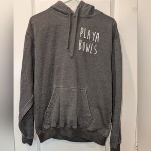 Playa Bowls Men's Gray Hoodie
